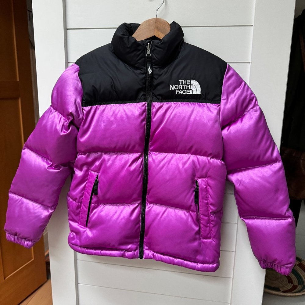 Girls The North Face Nuptse Puffer Jacket Youth/Junior L